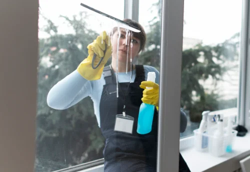 Nettoyage de vitres intérieures et extérieures à Fontenay-le-Vicomte